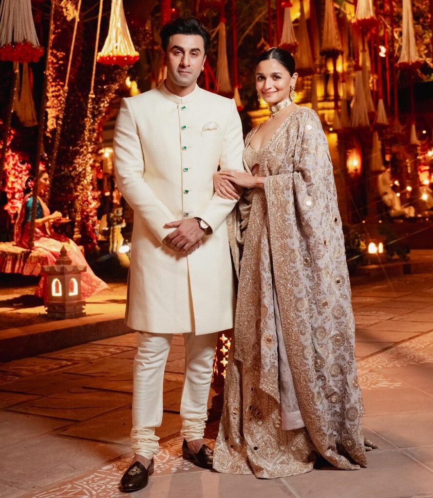 Alia Bhatt Anant Radhika Wedding Look