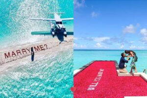 Propose In The Maldives